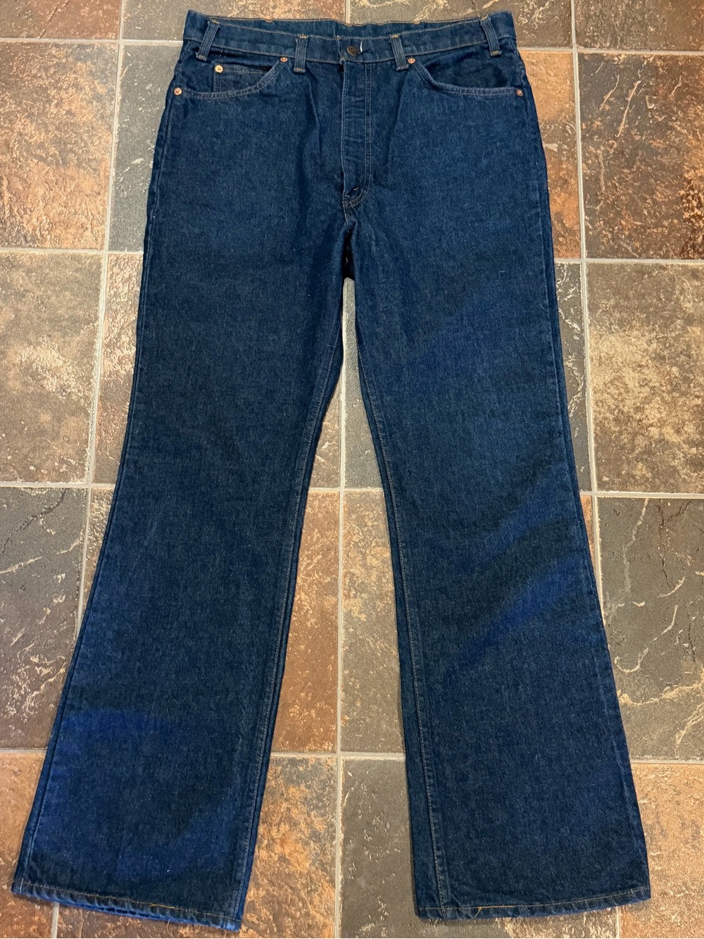 Vintage 80’s Orange Tab Saddleman Bootcut Levi’s 517 Men’s 36Wx32L
